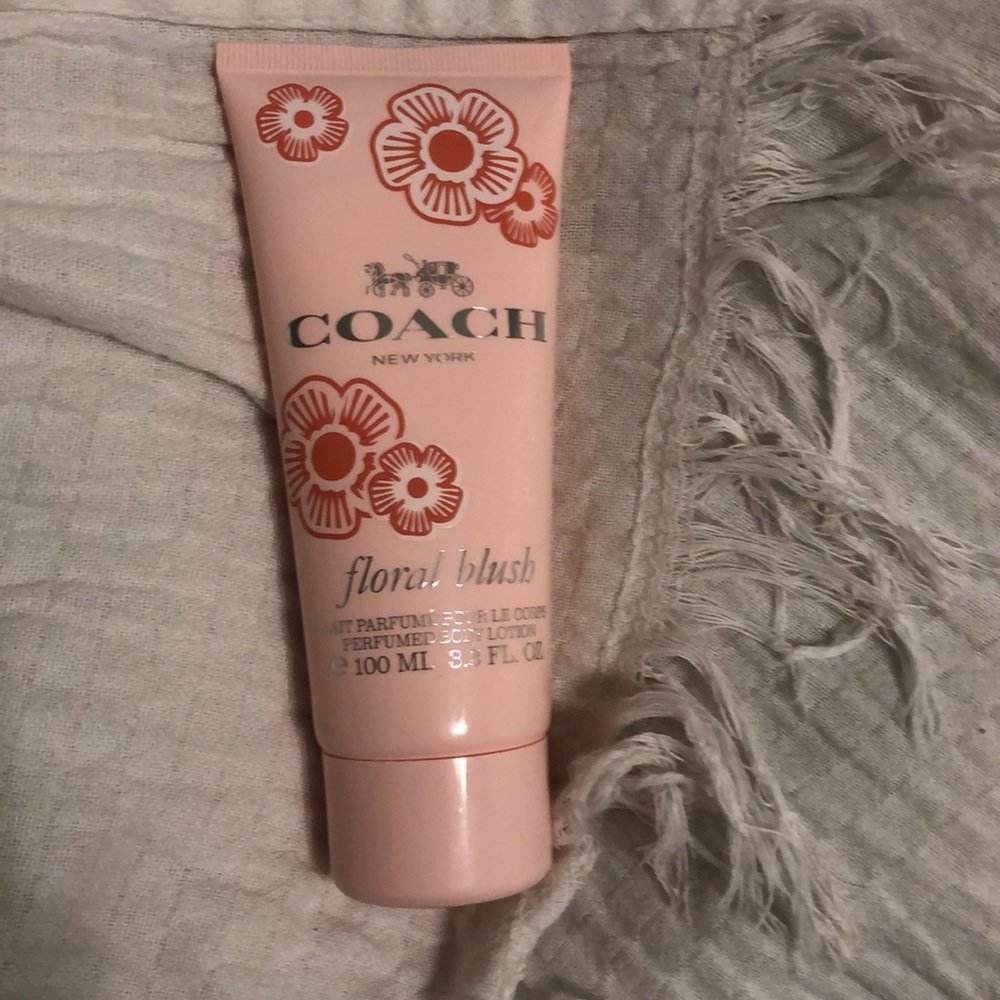 COACH Floral Blush body lotion. 3.3 fl. oz